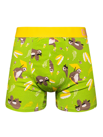 Veselé pánské boxerky Párty lenochod