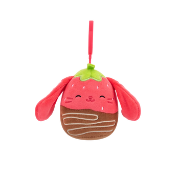 SQUISHMALLOWS klíčenka – Zajíc v čokoládě Gunda, 9 cm