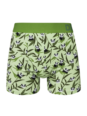 Veselé pánské boxerky Pandy a bambus 