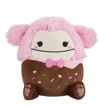 SQUISHMALLOWS Bigfoot v čokoládě – Brina, 20 cm