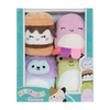 SQUISHMALLOWS Micromallows 4Pack – žába, chobotnice, lev, s'more