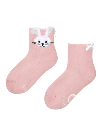 Dívčí Cutecore ponožky Bílý zajíček