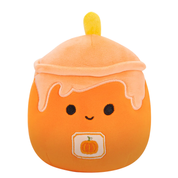 SQUISHMALLOWS Dýňová svíčka Misha, 20 cm