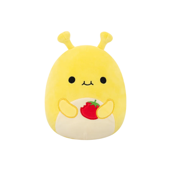 SQUISHMALLOWS Žlutý banánový slimák – Zarina, 20 cm