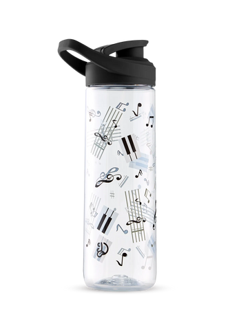 Veselá nápojová láhev Klavírní hudba 700 ml
