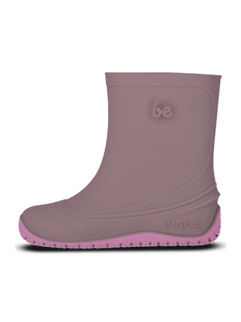 Dětské barefoot gumáky Be Lenka Pudds – růžové