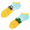 Veselé kotníkové ponožky Traktor