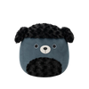 SQUISHMALLOWS Jettward černý chlupatý pudl, 30 cm
