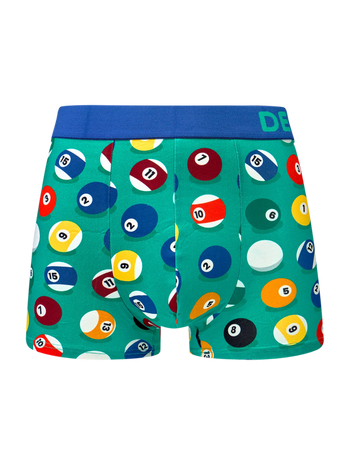 Zkrácené pánské boxerky Biliard