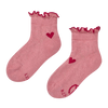 Dívčí Cutecore ponožky Červené srdce