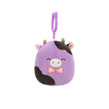 SQUISHMALLOWS klíčenka – Kravička Alexie, 9 cm