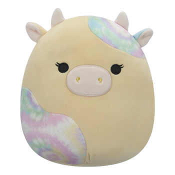 SQUISHMALLOWS Žlutá kravička Rina, 20 cm