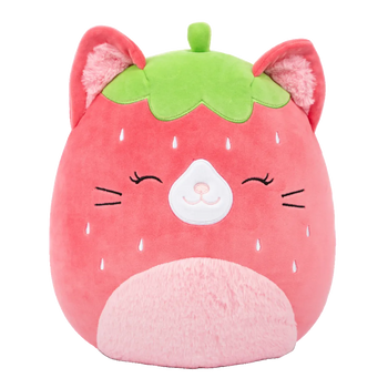 SQUISHMALLOWS Jahodová kočka Olma, 13 cm