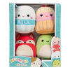 SQUISHMALLOWS Micromallows 4Pack – liška, želva, mlíčko, dortík
