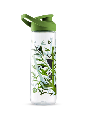 Veselá nápojová láhev Pandy a bambus 700 ml