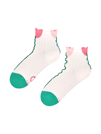 Cutecore ponožky Kvetoucí tulipány