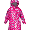 Veselý dětský pršiplášť Růžoví motýli