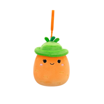 SQUISHMALLOWS klíčenka – Mrkev Caroleena, 9 cm