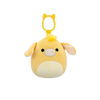 SQUISHMALLOWS klíčenka – Žlutý osel Gavyn, 9 cm