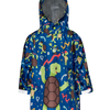 Veselý dětský pršiplášť Želva umělkyně