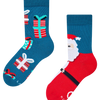 Dětské ponožky Santa a dárky