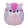 SQUISHMALLOWS Fialovo-růžový čipmank Tamara, 20 cm