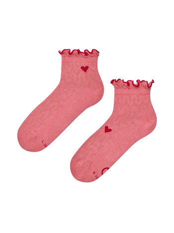 Cutecore Ponožky Červené srdce