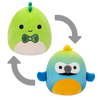 SQUISHMALLOWS 2v1 dinosaur Danny a ara Baptise
