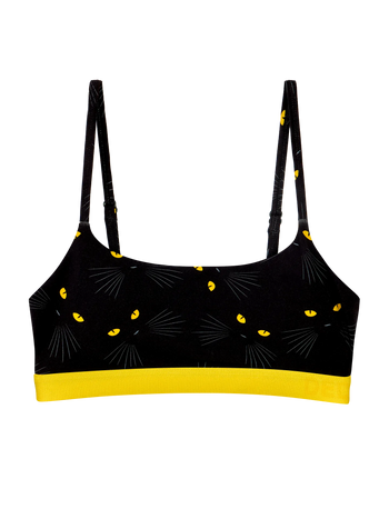 Dámská podprsenka s modalem Kočky